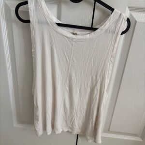 Free people Muscle Tank White Size S